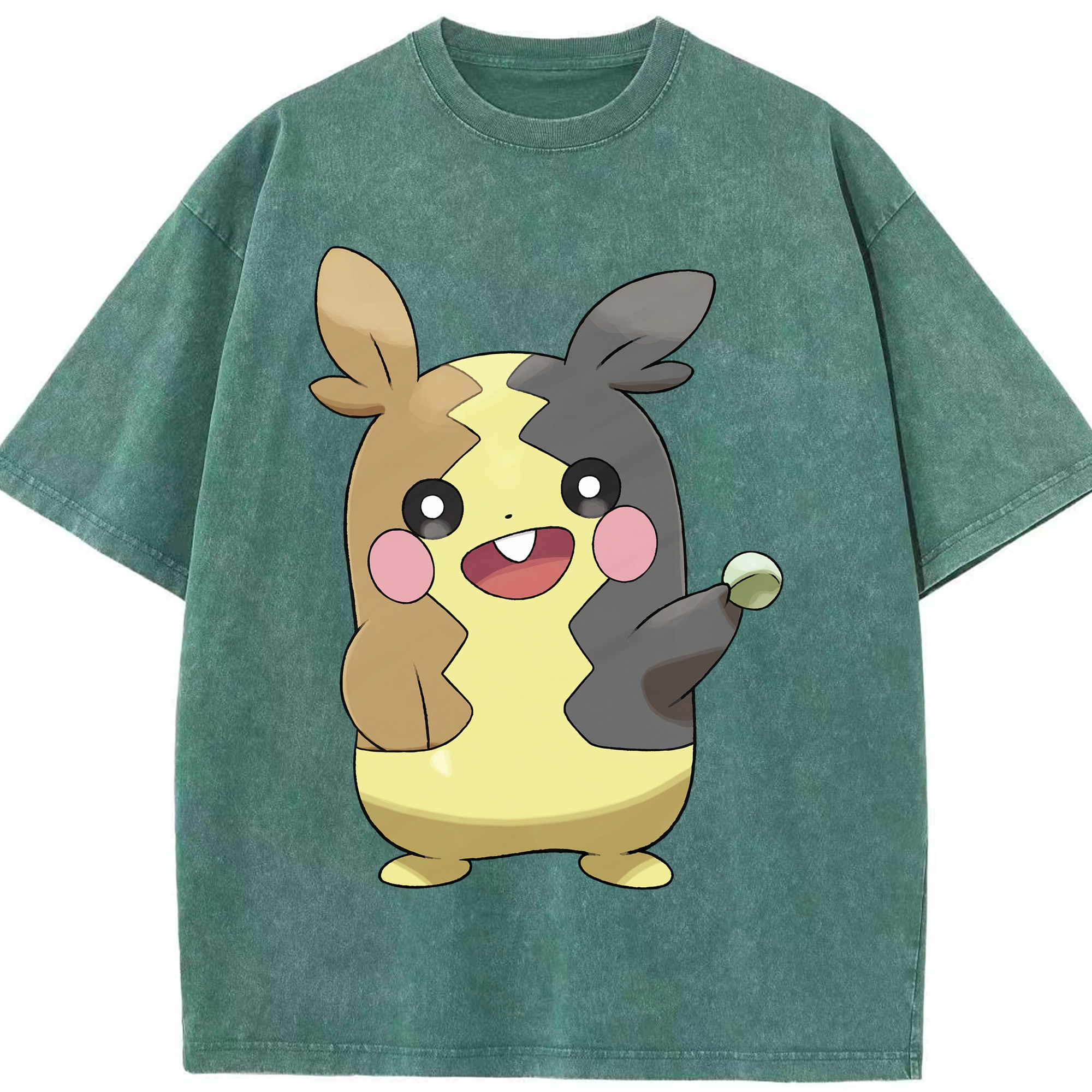（画像用） ポケットモンスター Pokémon 綿100% ヴィンテージ風 半袖Tシャツ（フロントプリント）